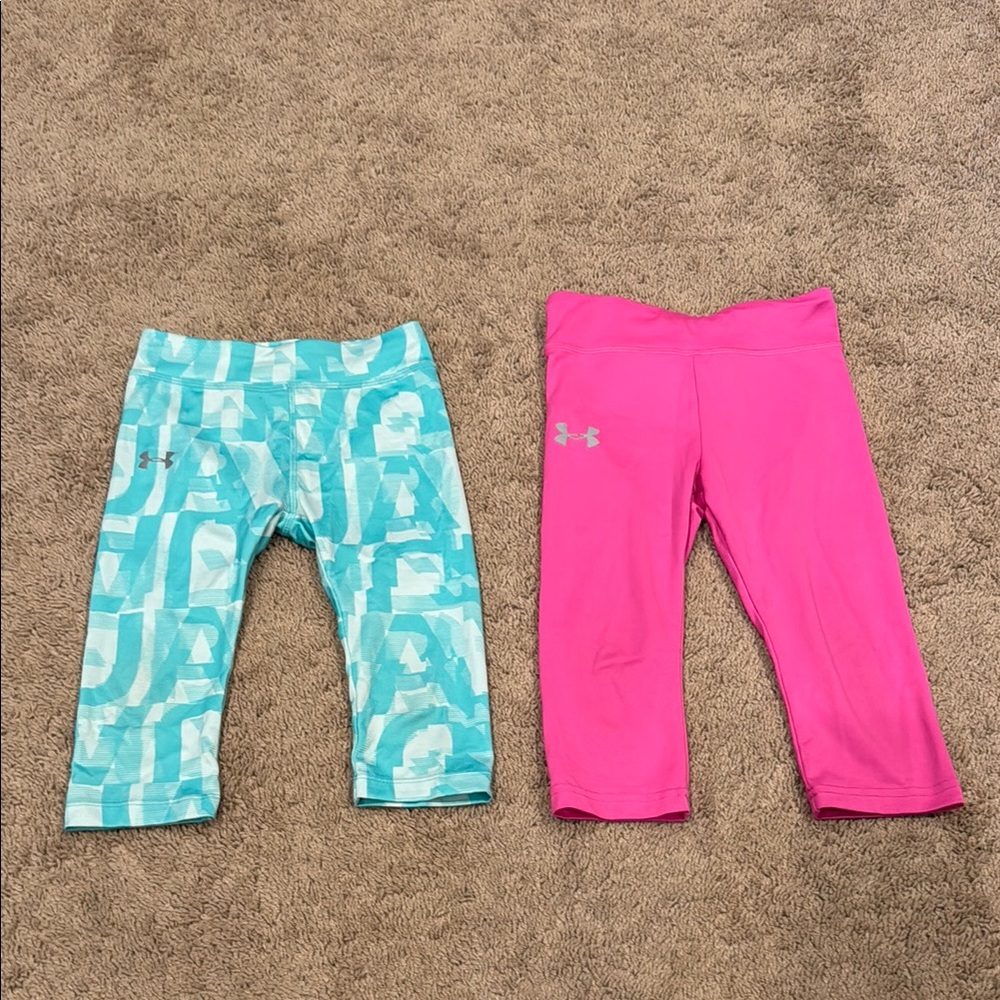 Girls 4/4T Under Armor Leggings